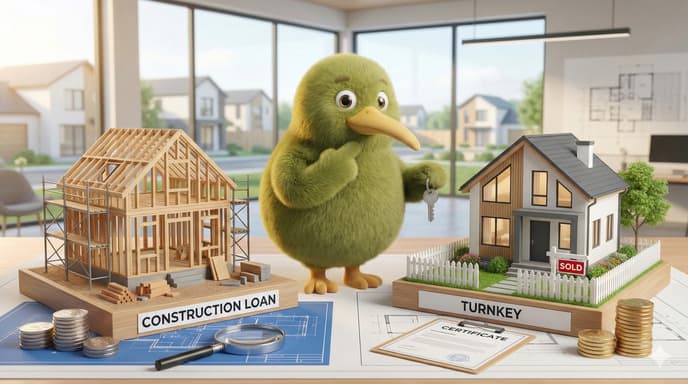 New Builds: Construction Loan vs Turnkey – What First Home Buyers Need to Know