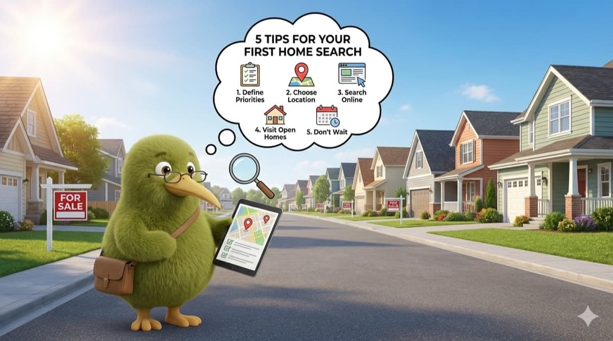 5 Tips for Your First Home Search